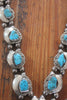 Reserved 1960s 1970s Sterling and Turquoise Navajo Squash Blossom