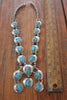 Reserved 1960s 1970s Sterling and Turquoise Navajo Squash Blossom
