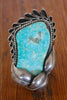 Breathtaking and RARE Exceptional and Huge Old  Navajo Turquoise Cuff Bracelet