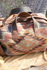 Honeywood Original "Gypsy Overnighter" Antique Textile One-Of-A-Kind Bag