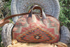 Honeywood Original "Gypsy Overnighter" Antique Textile One-Of-A-Kind Bag