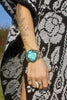 Large Vintage Navajo Turquoise Cuff Bracelet