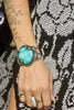 Large Vintage Navajo Turquoise Cuff Bracelet