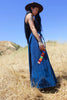 Vintage Guatemalan Indigo Wrap Skirt Circa ~ 1970s