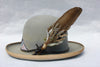 Original Custom Order "Eye-Conic" Hand Embroidered Lone Hawk Hat
