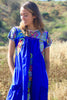 Vintage Oaxacan Hand Embroidered Dress