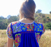 Vintage Oaxacan Hand Embroidered Dress