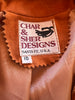 Iconic Char 1970s - 80s Handmade Suede Jacket Santa Fe Indian Head Buttons