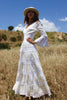 "Prairie Folk" GORGEOUS Vintage Mexican Wedding Dress