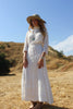 "Victorian Boheme" Antique Lace Lawn Dress
