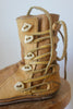RARE Custom Handmade Elk Moccasins with Horn Buttons 6-6.5