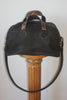 Honeywood Original "Gypsy Overnighter" Antique Needlepoint Elk Skin Carpet Bag