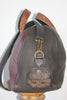 Honeywood Original "Gypsy Overnighter" Antique Needlepoint Elk Skin Carpet Bag
