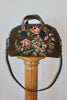 Honeywood Original One of a Kind Handmade Overnighter Bag Antique Needlepoint and Elk