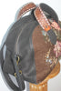 Honeywood Original One of a Kind Handmade Overnighter Bag Antique Needlepoint and Elk