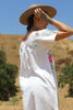 Vintage Mexican Maxi Hand Embroidered Wedding Dress