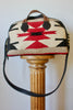 Honeywood Original Overnighter Bag Antique Navajo Textile with Elk Hide One of a Kind