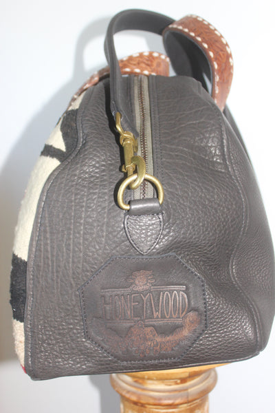 Honeywood Original Overnighter Deerskin Antique Navajo Bag
