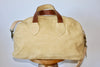 Reserved Honeywood Original Overnighter Bag with Antique Needlepoint and Natural Elk