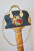 Honeywood Original "Gypsy Overnighter" Elk Hide NeedlePoint Carpet Bag