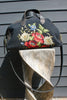 Honeywood Original Handmade Needlepoint Overnighter Bag Elk Hide
