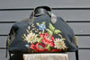 Honeywood Original Handmade Needlepoint Overnighter Bag Elk Hide