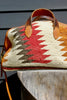 Honeywood Original Overnighter Bag Antique Navajo Textile with Elk Hide One of a Kind