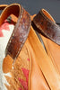 Honeywood Original Overnighter Bag Antique Navajo Textile with Elk Hide One of a Kind