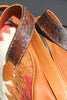 Honeywood Original Overnighter Bag Antique Navajo Textile with Elk Hide One of a Kind