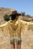 "Cowgirl In the Sand" Artisan Made 1970s Deerskin Fringe Jacket