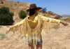 "Cowgirl In the Sand" Artisan Made 1970s Deerskin Fringe Jacket