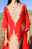 1970s Kashmirie hand Embroidered Wool Caftan