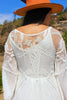 SALE A Honeywood Exclusive Handmade Antique Crochet and Cotton Gauze Maxi Dress S/M