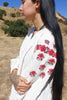 RESERVED "Homespun Folk" Antique Hand Embroidered Eastern European Folk Dress