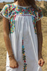 Beautiful Bohemian Vintage Oaxacan Maxi Dress