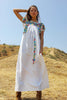 Beautiful Bohemian Vintage Oaxacan Maxi Dress