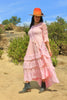 SALE  A Honeywood Exclusive Handmade Antique Crochet and Gauze Maxi Dress S/M