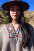 Old Pawn Antique Native American Naja Squash Blossom Necklace