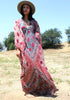 "The Bohemian Fantasy" Original 1970s Adini Sultana Maxi Dress
