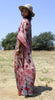 "The Bohemian Fantasy" Original 1970s Adini Sultana Maxi Dress