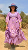 A Honeywood Exclusive Handmade Antique Crochet and Gauze Maxi Dress S/M