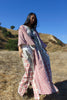1970s Pakistani Block Print Bohemian Kaftan