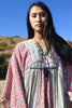 1970s Pakistani Block Print Bohemian Kaftan