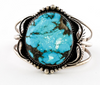 Large Vintage Navajo Turquoise Cuff Bracelet