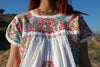 Romantic Hand Embroidered Oaxacan Beauty