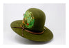 “The Earth Mama” Hand Embroidered Collaboration with Lone Hawk Hats