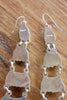 Stunning XL LONG Zuni Sterling Silver and Turquoise Dangle Earrings