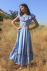 1930s Cotton Calico Lawn Dress