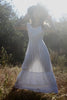 1900s Victorian Cotton Dress with Crochet