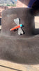 Vintage Santo Domingo Sterling Dragonfly Brooch with Spiny Oyster and Turquoise